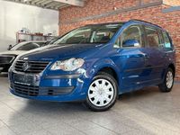 Gebraucht VW Touran Conceptline 102 PS (75 kW) 2009 Blau Van / Kleinbus