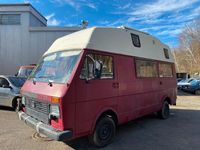 Second-hand VW LT 90 CP (66 kW) 1986 Roșu Monovolum