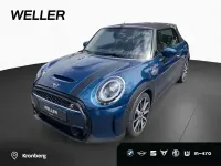 Gebraucht Mini Cooper S Cabriolet 178 PS (130 kW) 2021 Deep lagoona (dunkelgrün) Cabrio