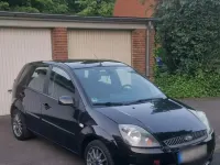 Gebraucht Ford Fiesta 70 PS (51 kW) 2007 Schwarz Kleinwagen