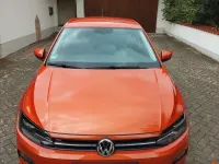 Gebraucht VW Polo Comfortline 95 PS (69 kW) 2019 Orange Kleinwagen