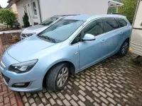 Gebraucht Opel Astra 2014 Silber Kombi