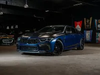 Gebraucht BMW M8 Competition Edition 625 PS (459 kW) 2022 Blau Coupé