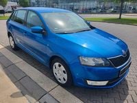 Gebraucht Skoda Rapid Ambition 86 PS (63 kW) 2013 Blau Kleinwagen