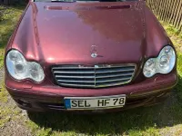 Gebraucht Mercedes C230 203 PS (149 kW) 2007 Rot Kombi