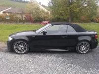 Gebraucht BMW 125 Cabriolet Performance 218 PS (160 kW) 2009 Schwarz Cabrio