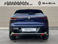 Neu Renault Megane E-Tech Iconic 160 kW (218 PS) 2025 Nachtblau metallic dach in bl Limousine