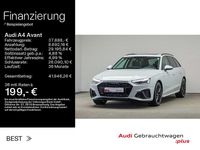Gebraucht Audi A4 S-Line 204 PS (150 kW) 2024 Gletscherweiß metallic Kombi