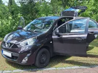 Gebraucht Nissan Micra Acenta 80 PS (58 kW) 2015 Violett Kleinwagen