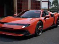 Neu Ferrari Testarossa 2026 Rot Cabrio