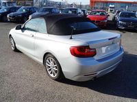 Gebraucht BMW 218 136 PS (100 kW) 2017 Glaciersilber Cabrio