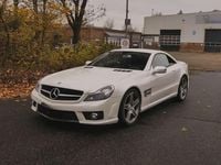 Gebraucht Mercedes SL63 AMG AMG 525 PS (386 kW) 2008 Weiß Cabrio