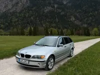 Gebraucht BMW 318 143 PS (105 kW) 2003 Silber Kombi