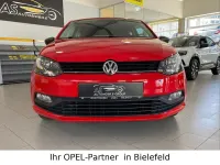 Gebraucht VW Polo Trendline 60 PS (44 kW) 2014 Flashrot Kleinwagen