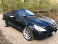 Gebraucht Mercedes SLK200 160 PS (117 kW) 2006 Schwarz Cabrio