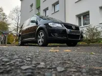 Gebraucht VW Touran Cross 170 PS (125 kW) 2008 Schwarz Van / Kleinbus