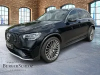 Gebraucht Mercedes GLC63 AMG AMG 476 PS (350 kW) 2022 Obsidianschwarz metallic SUV