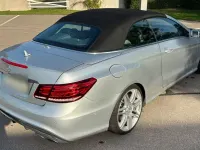 Gebraucht Mercedes E350 AMG line 252 PS (185 kW) 2015 Silber Cabrio
