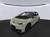 Gebraucht VW ID.3 150 kW (204 PS) 2020 Gletscherweiß metallic schwar Kleinwagen