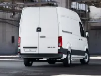 Neu MAN TGE 140 PS (102 kW) 2025 Weiss Van