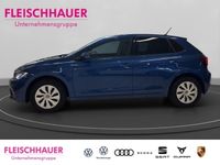 Gebraucht VW Polo IQ Drive 95 PS (69 kW) 2021 Blau Kleinwagen