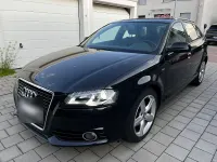 Gebraucht Audi A3 S-Line 125 PS (91 kW) 2011 Schwarz Kleinwagen