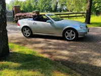 Gebraucht Mercedes SLK320 Edition 218 PS (160 kW) 2002 Silber Cabrio