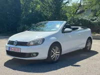 Gebraucht VW Golf Cabriolet 105 PS (77 kW) 2011 Weiß Cabrio