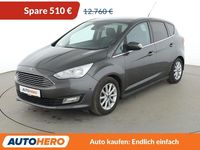 Gebraucht Ford C-MAX Titanium 125 PS (91 kW) 2019 Grau Van / Kleinbus