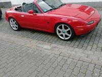 Gebraucht Mazda MX5 115 PS (84 kW) 1993 Rot Cabrio