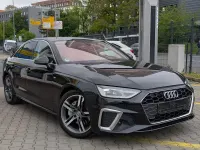 Używany Audi A4 S-Line 190 KM (139 kW) 2019 Czarny Sedan/Limuzyna