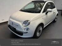 Gebraucht Fiat 500 Lounge 69 PS (50 kW) 2011 Weiß Cabrio