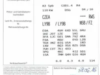 Gebraucht Audi A3 S-Line 150 PS (110 kW) 2016 Schwarz Limousine