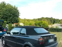 Gebraucht VW Golf Cabriolet 75 PS (55 kW) 1994 Schwarz Cabrio