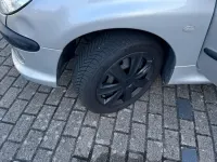 Gebraucht Peugeot 206 CC 110 PS (80 kW) 2002 Silber Cabrio