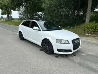 Gebraucht Audi A3 S-Line 170 PS (125 kW) 2009 Weiß Kleinwagen