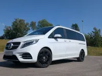 Gebraucht Mercedes V300 Avantgarde Edition 239 PS (175 kW) 2019 Weiß Van / Kleinbus