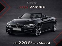 Gebraucht BMW 430 Cabriolet Advantage 258 PS (189 kW) 2016 Saphirschwarz Cabrio