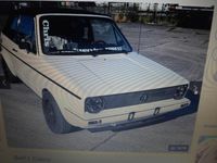 Gebraucht VW Golf Cabriolet 72 PS (52 kW) 1987 Weiß Cabrio