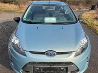 Gebraucht Ford Fiesta 60 PS (44 kW) 2009 Blau Kleinwagen