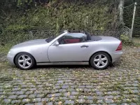 Gebraucht Mercedes SLK230 193 PS (141 kW) 1997 Silber Cabrio