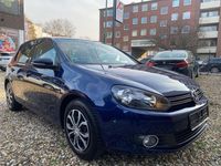 Gebraucht VW Golf VI Team 122 PS (89 kW) 2010 Shadow blue metallic Kleinwagen