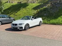 Gebraucht BMW M240 M Sport 340 PS (250 kW) 2017 Weiß Cabrio