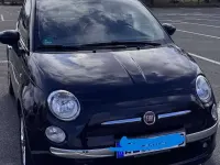 Gebraucht Fiat 500 Lounge 69 PS (50 kW) 2015 Schwarz Limousine