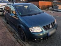 Gebraucht VW Touran 105 PS (77 kW) 2004 Blau Van / Kleinbus