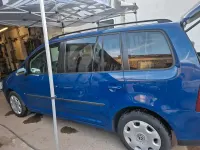 Gebraucht VW Touran 105 PS (77 kW) 2008 Blau Van / Kleinbus
