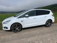 Gebraucht Ford S-MAX Titanium 209 PS (153 kW) 2015 Weiß Van / Kleinbus
