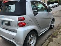 Gebraucht Smart ForTwo Cabrio Passion 71 PS (52 kW) 2012 Silber Cabrio