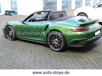 Gebraucht Porsche 911 Turbo S Cabriolet 581 PS (427 kW) 2016 Grün Cabrio