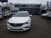 Gebraucht Opel Astra 105 PS (77 kW) 2016 Schneeweiss/summitwhite/arctic Kombi